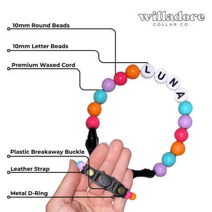 Custom Cat Friendship Collar | You Choose the Colors!