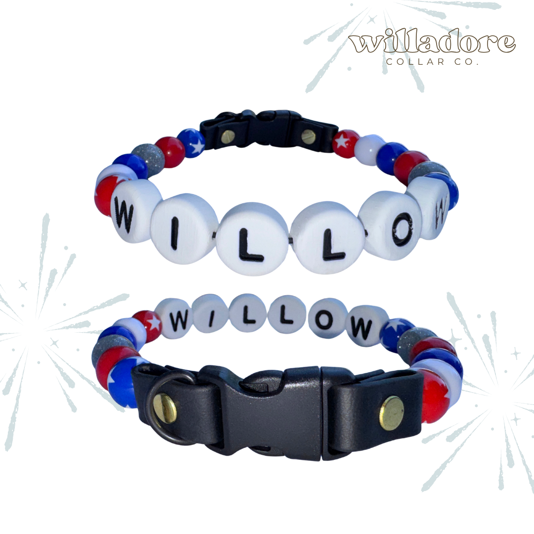 Firecracker Friendship Dog Collar