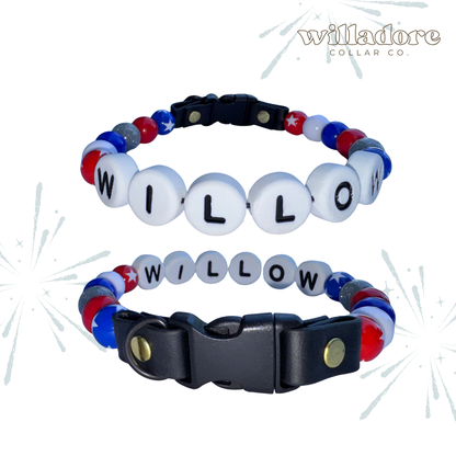 Firecracker Friendship Dog Collar