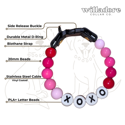 XOXO Dog Friendship Collar