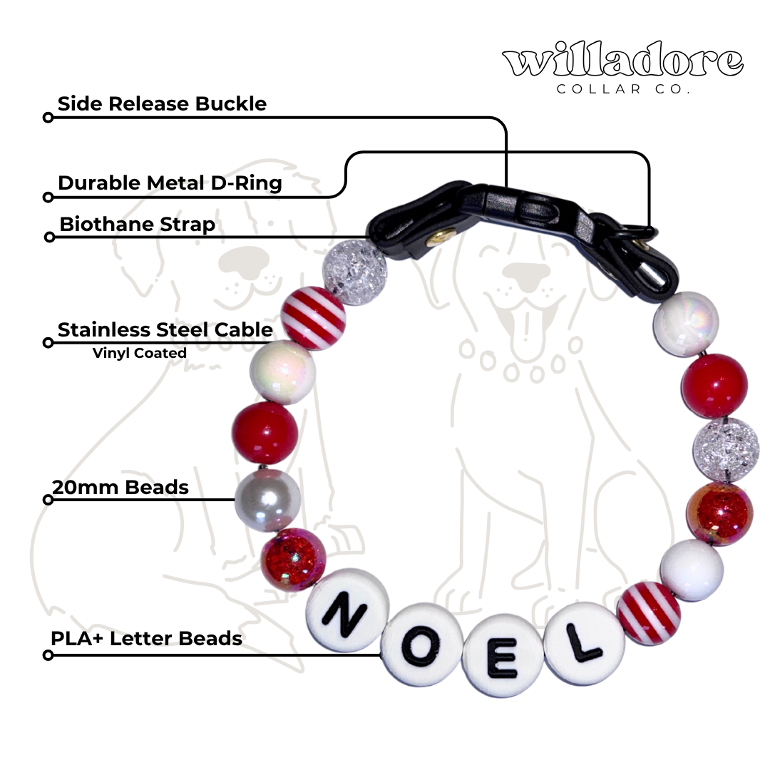 Peppermint Dog Friendship Collar