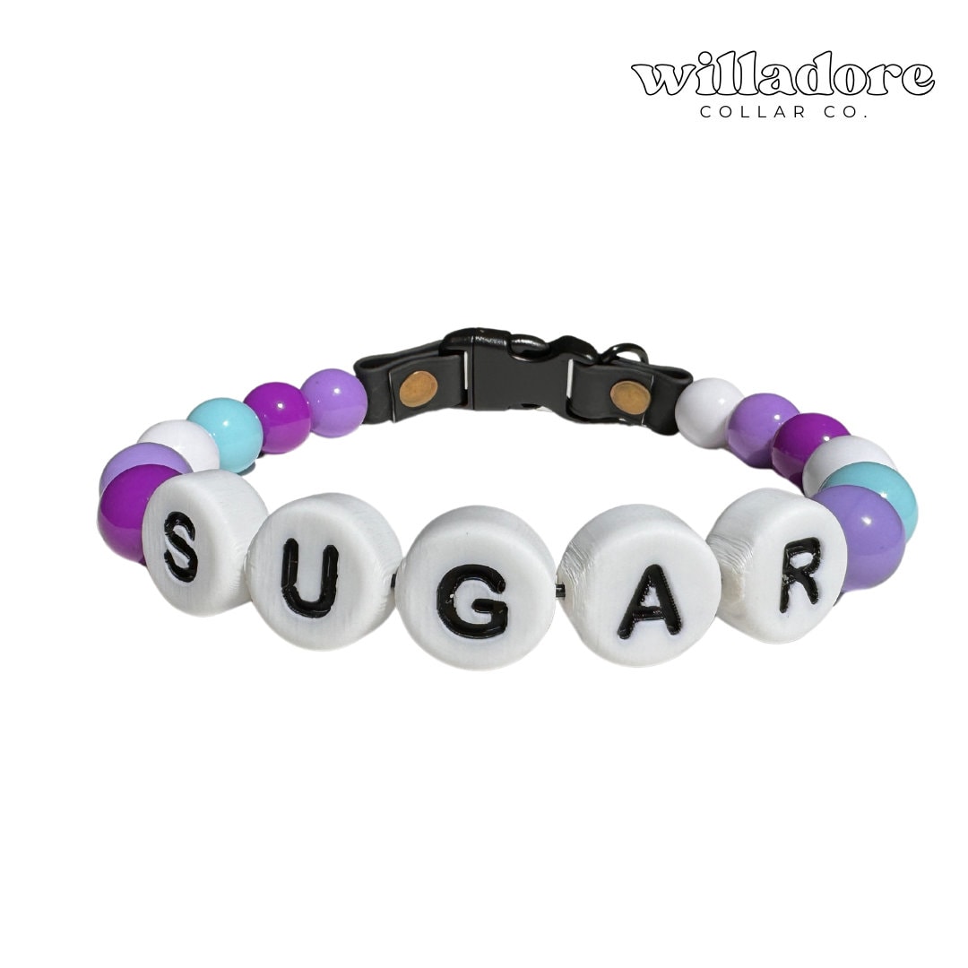 Amethyst Dog Friendship Collar